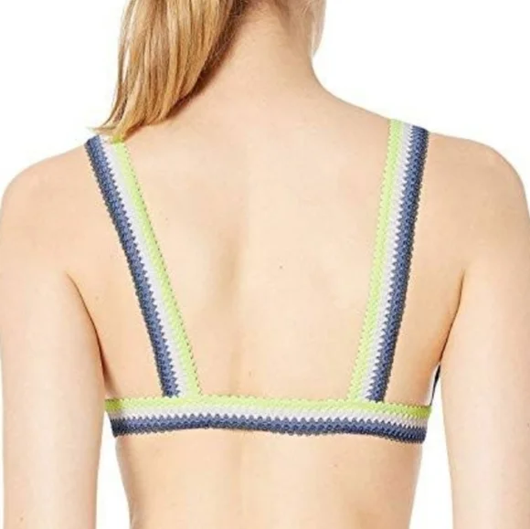 Free People Mika Bralette Blue Jean Baby Color Small - Picture 3 of 6